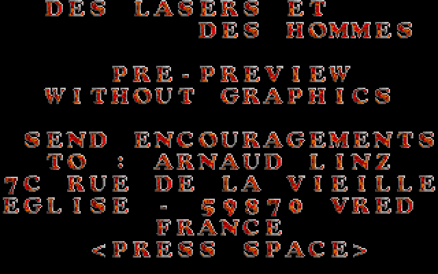 Lasers et des Hommes (Des) [Falcon030]